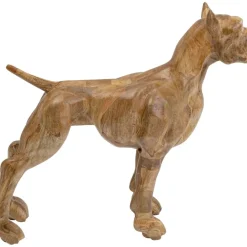 Deko & Geschenkartikel|KARE Design Deko Figur Bulldog Wood 70X78Cm