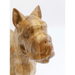 Deko & Geschenkartikel|KARE Design Deko Figur Bulldog Wood 70X78Cm