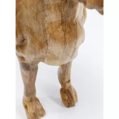 Deko & Geschenkartikel|KARE Design Deko Figur Bulldog Wood 70X78Cm