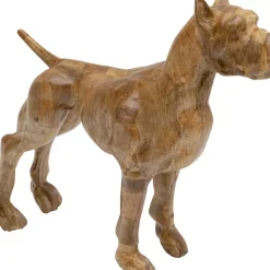 Deko & Geschenkartikel|KARE Design Deko Figur Bulldog Wood 70X78Cm