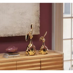 Deko & Geschenkartikel|KARE Design Deko Figur Bunny Gold 52Cm