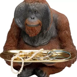 Deko & Geschenkartikel|KARE Design Deko Figur Butler Orang Utan 41Cm