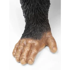 Deko & Geschenkartikel|KARE Design Deko Figur Butler Playing Chimp Schwarz 52Cm