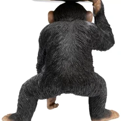 Deko & Geschenkartikel|KARE Design Deko Figur Butler Playing Chimp Schwarz 52Cm
