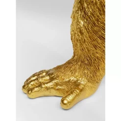 Deko & Geschenkartikel|KARE Design Deko Figur Butler Playing Chimp Gold 52Cm