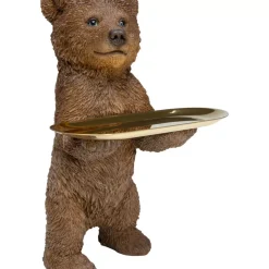 Deko & Geschenkartikel|KARE Design Deko Figur Butler Standing Bear 35Cm