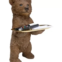 Deko & Geschenkartikel|KARE Design Deko Figur Butler Standing Bear 35Cm