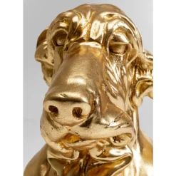 Deko & Geschenkartikel|KARE Design Deko Figur Coiffed Dog Gold 52Cm
