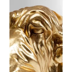 Deko & Geschenkartikel|KARE Design Deko Figur Coiffed Dog Gold 52Cm