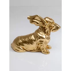 Deko & Geschenkartikel|KARE Design Deko Figur Coiffed Dog Gold 52Cm