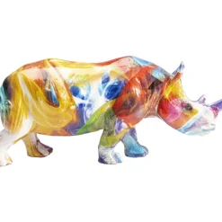 Deko & Geschenkartikel|KARE Design Deko Figur Colored Rhino