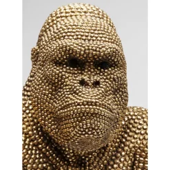 Deko & Geschenkartikel|KARE Design Deko Figur Gorilla Gold 80Cm