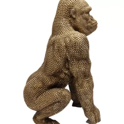 Deko & Geschenkartikel|KARE Design Deko Figur Gorilla Gold 80Cm