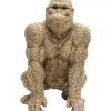 Deko & Geschenkartikel|KARE Design Deko Figur Gorilla Gold 46Cm