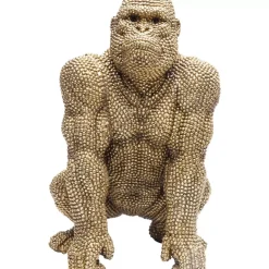 Deko & Geschenkartikel|KARE Design Deko Figur Gorilla Gold 46Cm