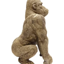 Deko & Geschenkartikel|KARE Design Deko Figur Gorilla Gold 46Cm