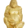 Deko & Geschenkartikel|KARE Design Deko Figur Gorilla Gold Xl 180