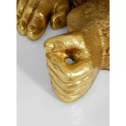 Deko & Geschenkartikel|KARE Design Deko Figur Gorilla Gold Xl 180