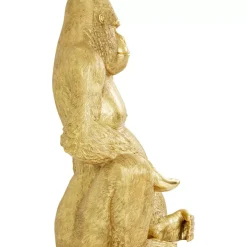 Deko & Geschenkartikel|KARE Design Deko Figur Gorilla Gold Xl 180