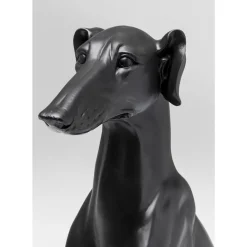 Deko & Geschenkartikel|KARE Design Deko Figur Greyhound Bruno Schwarz Matt 80Cm
