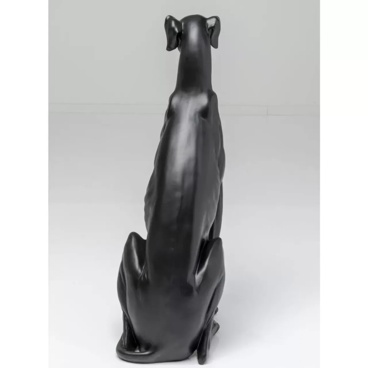 Deko & Geschenkartikel|KARE Design Deko Figur Greyhound Bruno Schwarz Matt 80Cm
