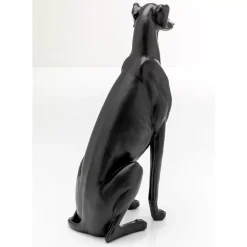 Deko & Geschenkartikel|KARE Design Deko Figur Greyhound Bruno Schwarz Matt 80Cm