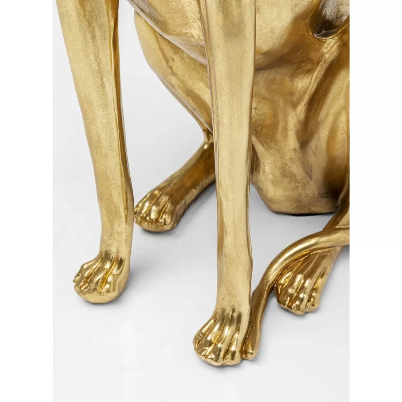 Deko & Geschenkartikel|KARE Design Deko Figur Greyhound Bruno Gold 80Cm