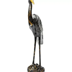 Deko & Geschenkartikel|KARE Design Deko Figur Heron Schwarz 70Cm