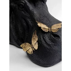Deko & Geschenkartikel|KARE Design Deko Figur Hippo Butterflies 35Cm