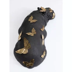 Deko & Geschenkartikel|KARE Design Deko Figur Hippo Butterflies 35Cm