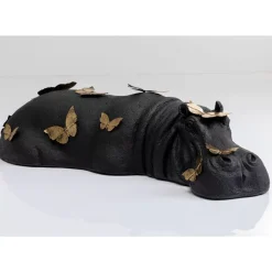 Deko & Geschenkartikel|KARE Design Deko Figur Hippo Butterflies 35Cm