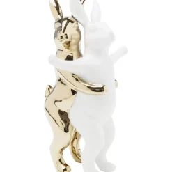 Deko & Geschenkartikel|KARE Design Deko Figur Hugging Rabbits Medium