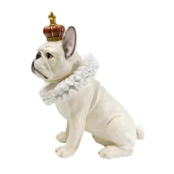 Deko & Geschenkartikel|KARE Design Deko Figur King Dog Weis 33Cm