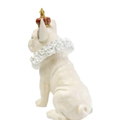 Deko & Geschenkartikel|KARE Design Deko Figur King Dog Weis 33Cm