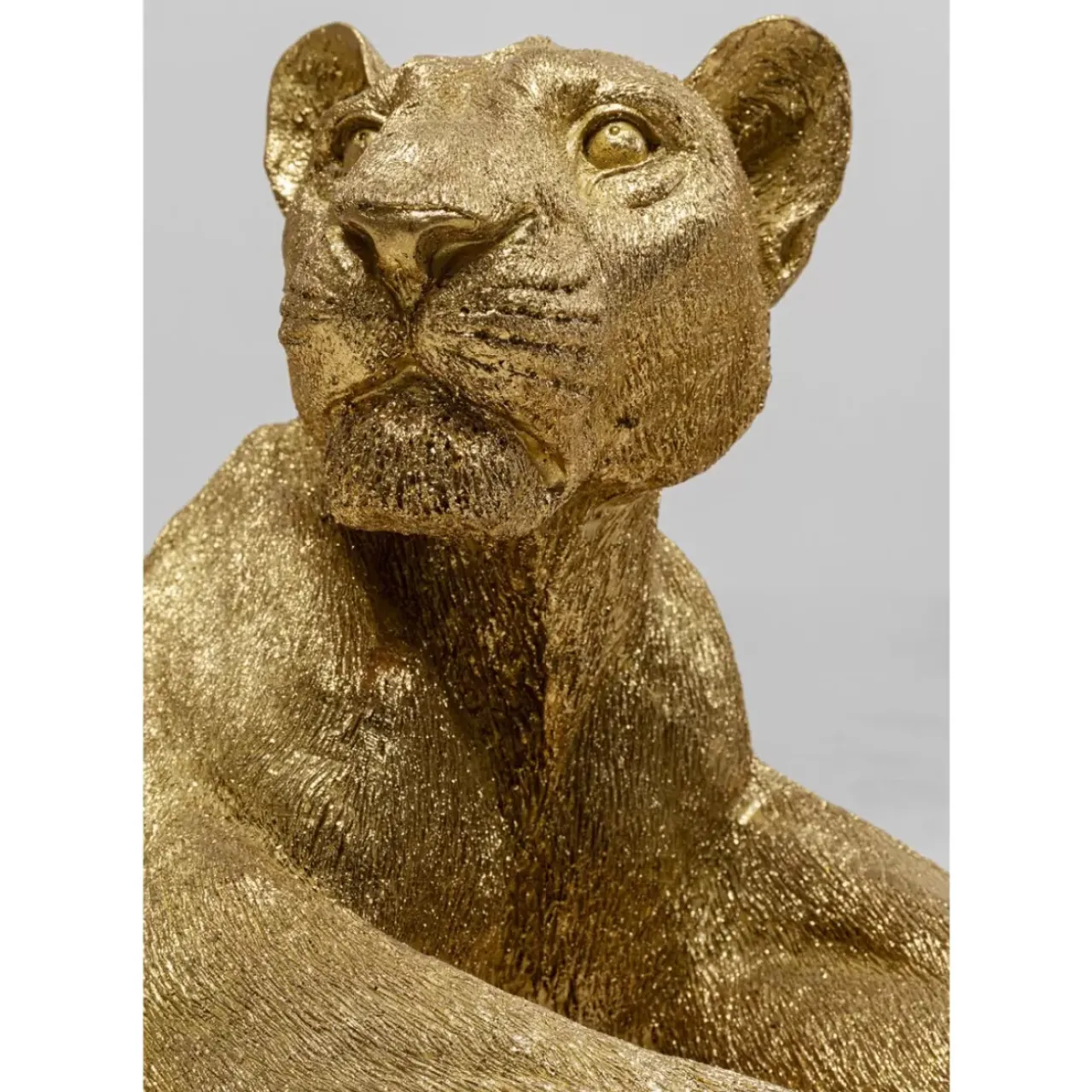 Deko & Geschenkartikel|KARE Design Deko Figur Lion Gold 80Cm