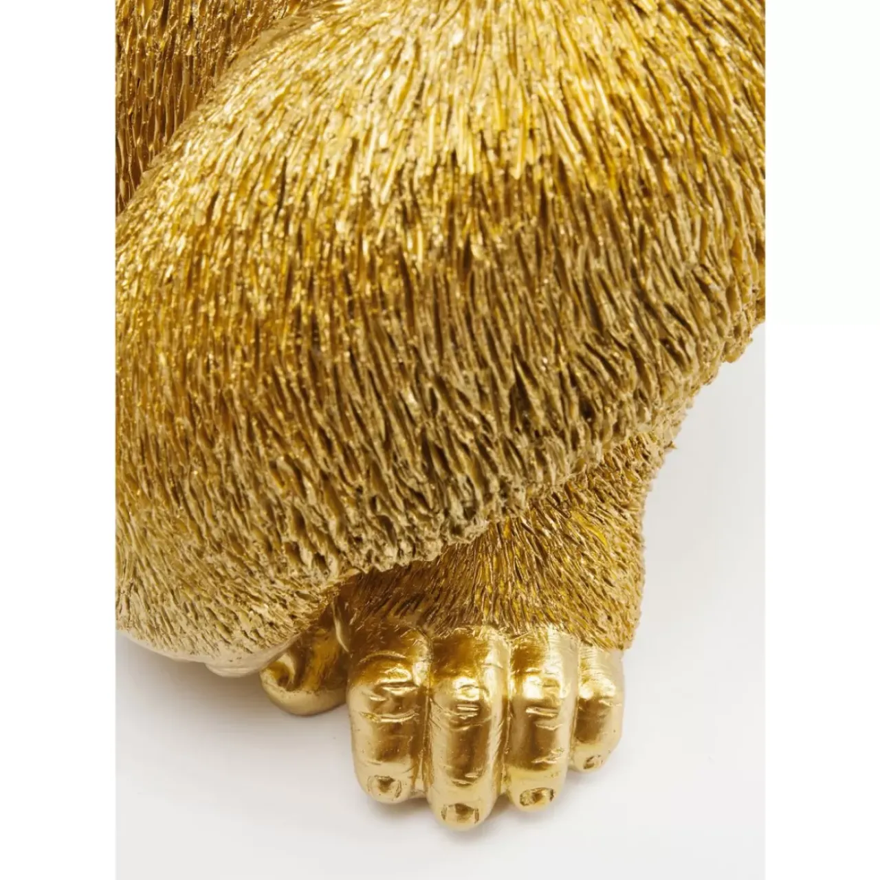Deko & Geschenkartikel|KARE Design Deko Figur Monkey Gorilla Side Medium Gold
