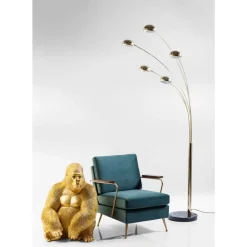 Deko & Geschenkartikel|KARE Design Deko Figur Monkey Gorilla Side Xl Gold