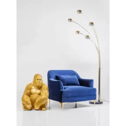 Deko & Geschenkartikel|KARE Design Deko Figur Monkey Gorilla Side Xl Gold
