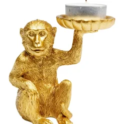 Deko & Geschenkartikel|KARE Design Deko Figur Monkey Tealight Holder 11Cm
