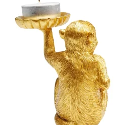 Deko & Geschenkartikel|KARE Design Deko Figur Monkey Tealight Holder 11Cm