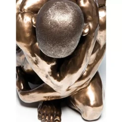 Deko & Geschenkartikel|KARE Design Deko Figur Nude Man Hug Bronze 54Cm
