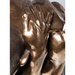 Deko & Geschenkartikel|KARE Design Deko Figur Nude Man Hug Bronze 54Cm