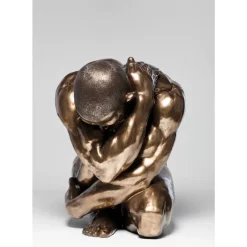 Deko & Geschenkartikel|KARE Design Deko Figur Nude Man Hug Bronze 54Cm