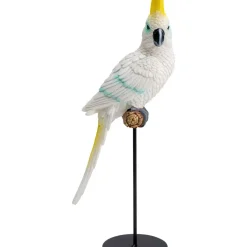 Deko & Geschenkartikel|KARE Design Deko Figur Parrot Cockatoo Weis 38Cm