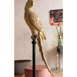 Deko & Geschenkartikel|KARE Design Deko Figur Parrot Gold