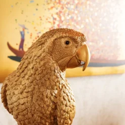 Deko & Geschenkartikel|KARE Design Deko Figur Parrot Gold