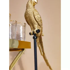 Deko & Geschenkartikel|KARE Design Deko Figur Parrot Gold