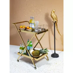 Deko & Geschenkartikel|KARE Design Deko Figur Parrot Gold