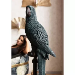 Deko & Geschenkartikel|KARE Design Deko Figur Parrot Petrol