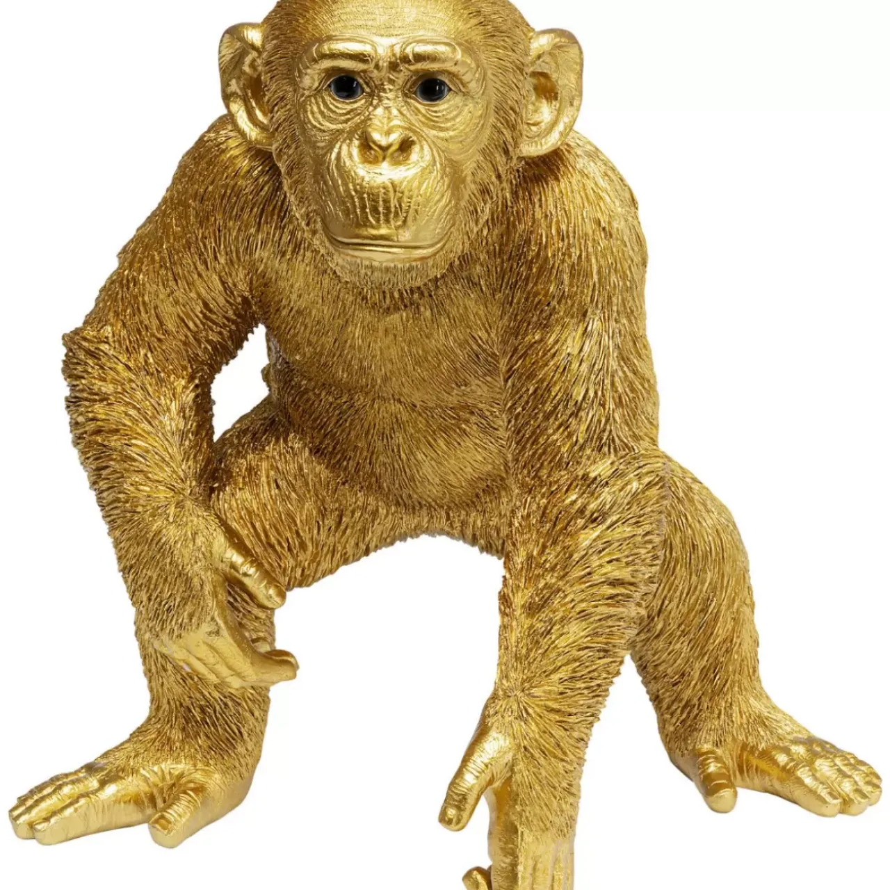 Deko & Geschenkartikel|KARE Design Deko Figur Playing Ape Gold 50